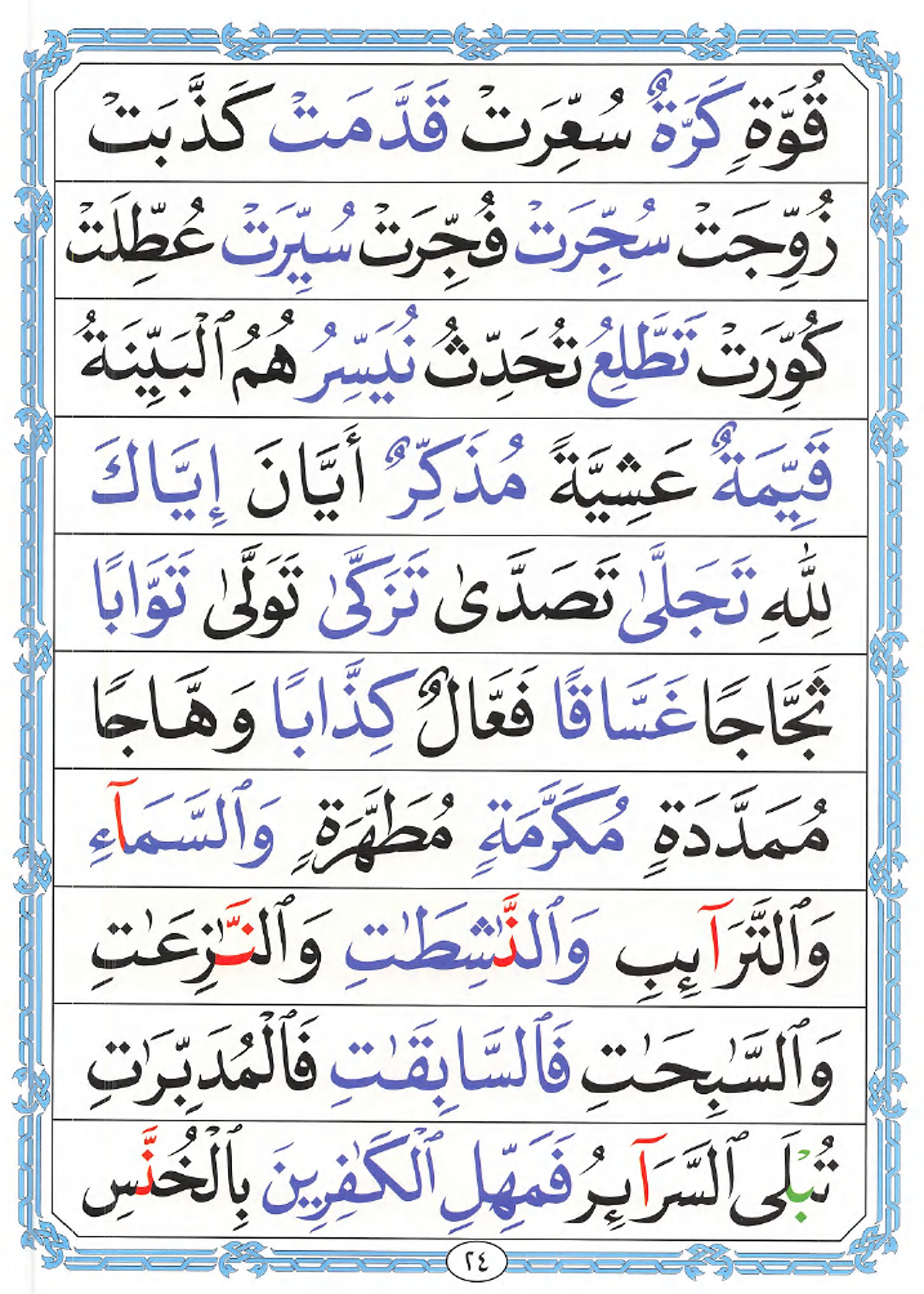 Noorani Qaida Page 25